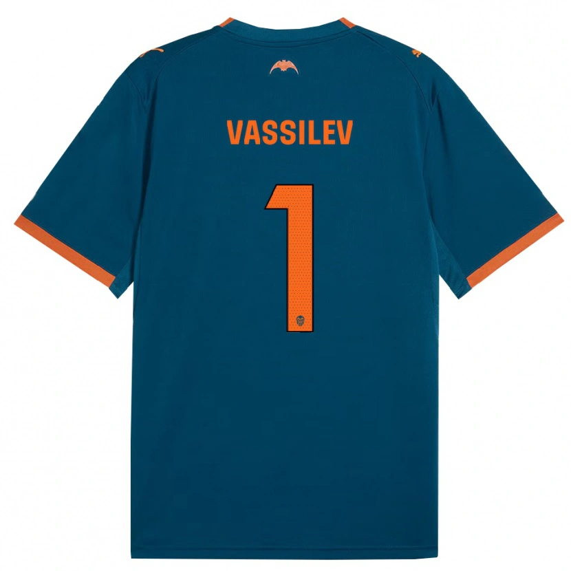 Danxen Damen David Vassilev #1 Stahlblau Orange Auswärtstrikot Trikot 2026/27 T-Shirt Schweiz