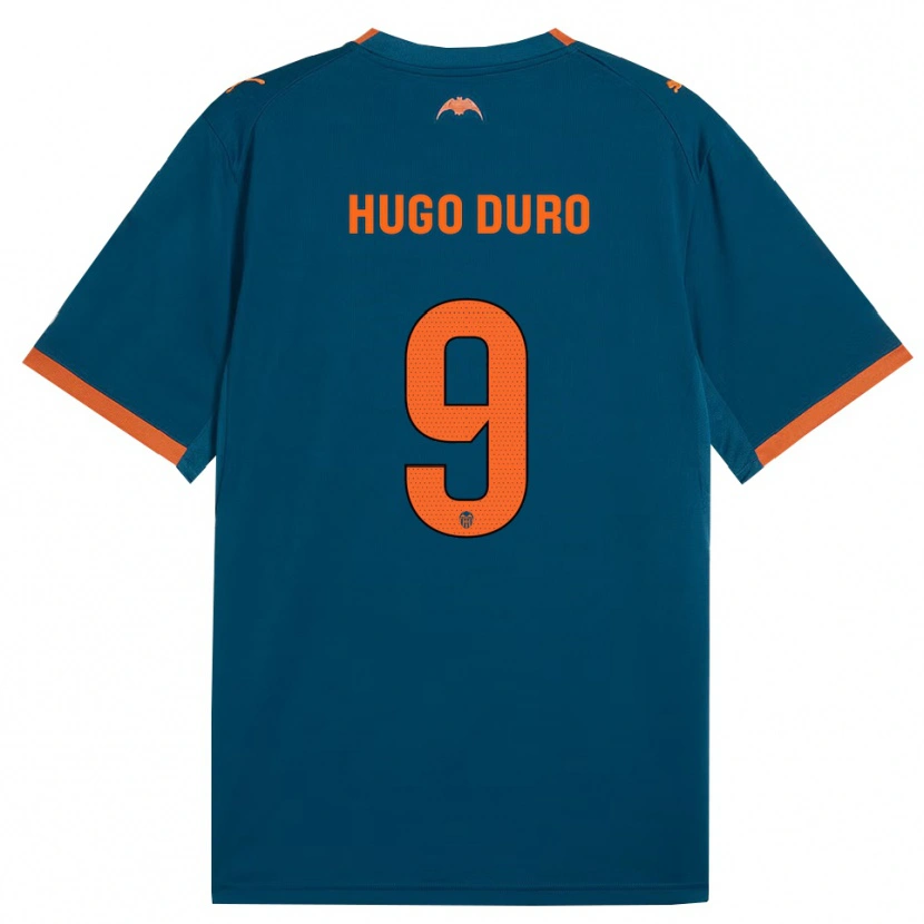 Danxen Damen Hugo Duro #9 Stahlblau Orange Auswärtstrikot Trikot 2026/27 T-Shirt Schweiz