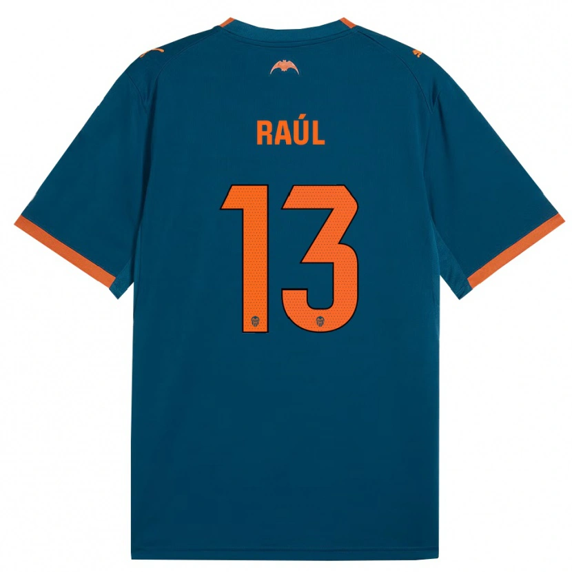 Danxen Damen Raúl Jiménez #13 Stahlblau Orange Auswärtstrikot Trikot 2026/27 T-Shirt Schweiz