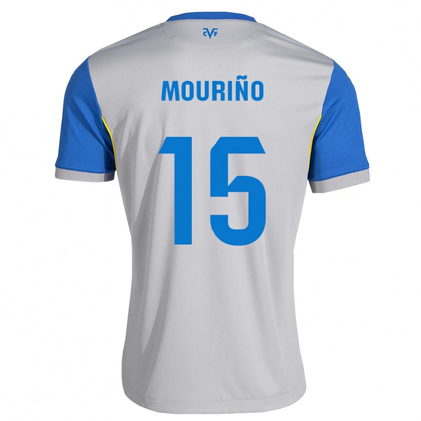 Danxen Damen Santiago Mouriño #15 Dodgerblau Grau Auswärtstrikot Trikot 2026/27 T-Shirt Schweiz