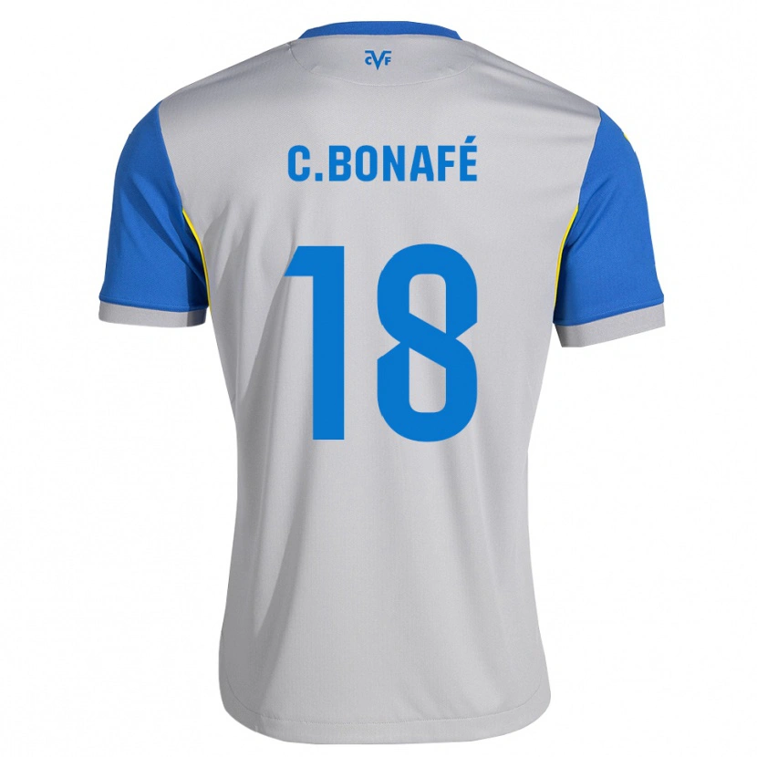 Danxen Damen César Bonafé #18 Dodgerblau Grau Auswärtstrikot Trikot 2026/27 T-Shirt Schweiz