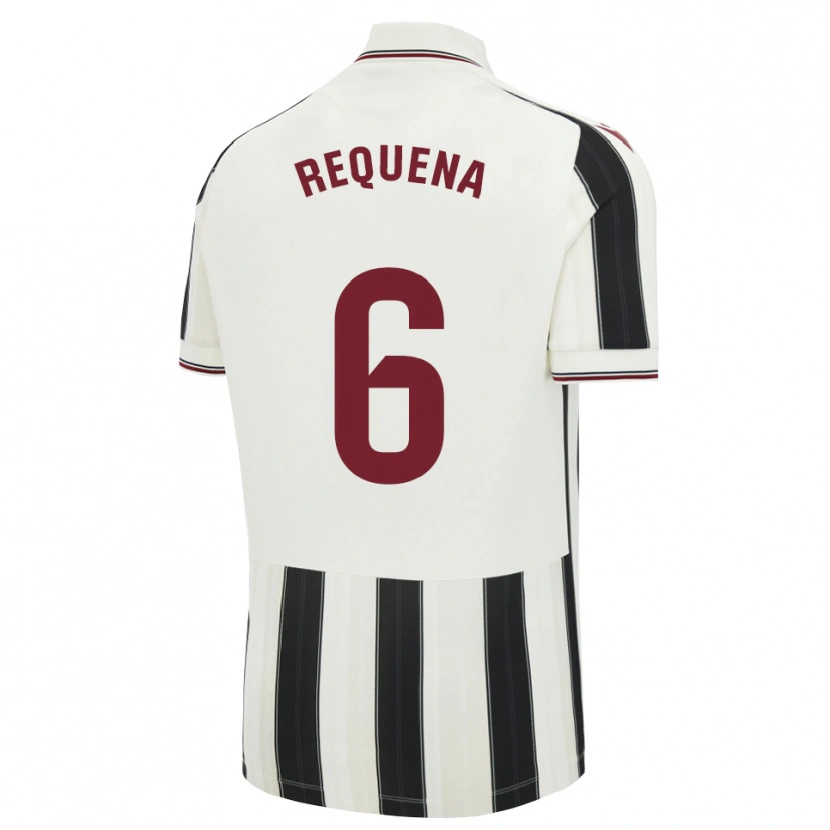 Danxen Damen Dani Requena #6 Schwarz Weiß Rot Auswärtstrikot Trikot 2026/27 T-Shirt Schweiz