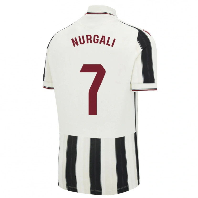 Danxen Damen Aldiyar Nurgali #7 Schwarz Weiß Rot Auswärtstrikot Trikot 2026/27 T-Shirt Schweiz