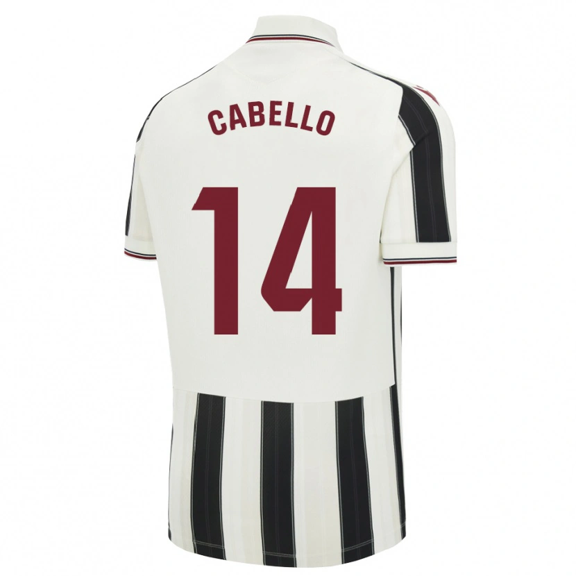 Danxen Damen Jorge Cabello #14 Schwarz Weiß Rot Auswärtstrikot Trikot 2026/27 T-Shirt Schweiz