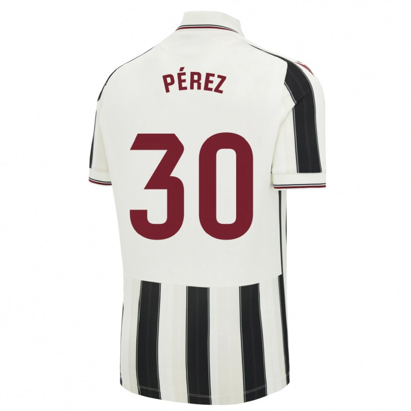 Danxen Damen Luismi Pérez #30 Schwarz Weiß Rot Auswärtstrikot Trikot 2026/27 T-Shirt Schweiz