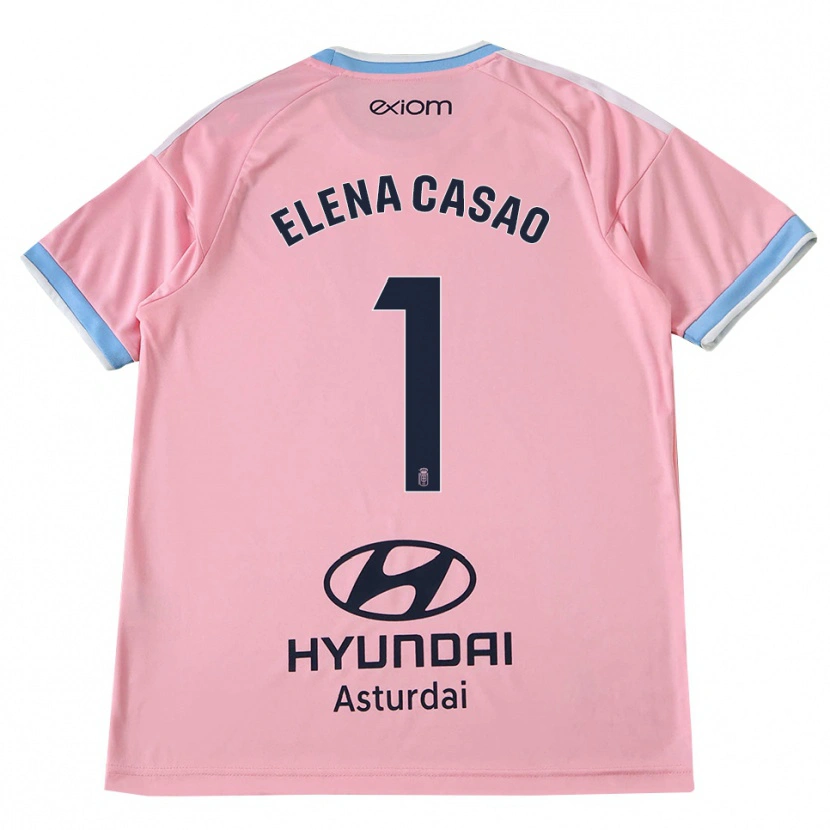 Danxen Damen Elena Casao López #1 Kornblumenblau Rosa Auswärtstrikot Trikot 2026/27 T-Shirt Schweiz