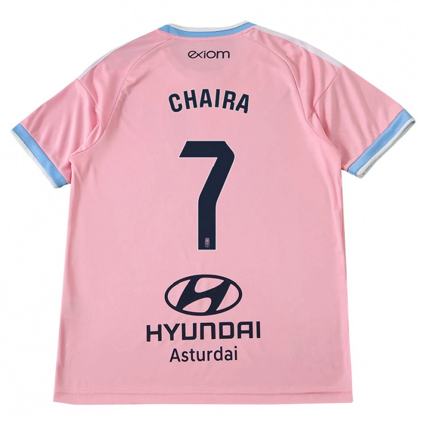 Danxen Damen Ilyas Chaira #7 Kornblumenblau Rosa Auswärtstrikot Trikot 2026/27 T-Shirt Schweiz