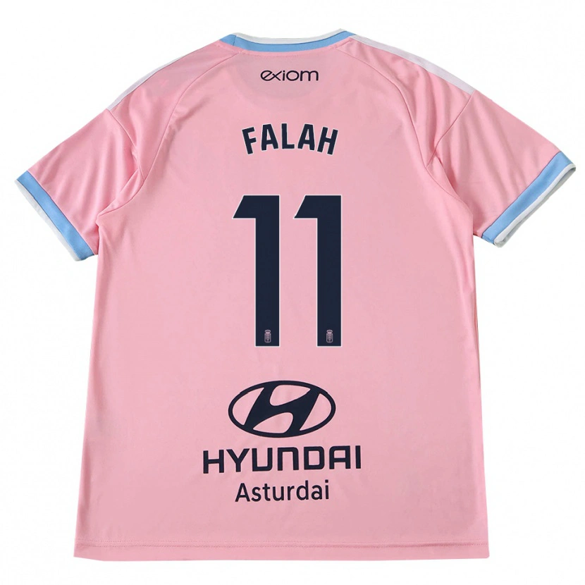 Danxen Damen Omar Falah #11 Kornblumenblau Rosa Auswärtstrikot Trikot 2026/27 T-Shirt Schweiz