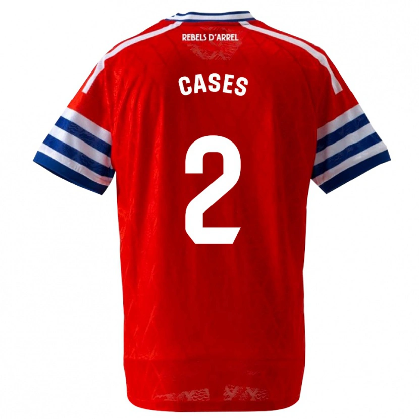Danxen Damen Arnau Cases #2 Königsblau Rot Auswärtstrikot Trikot 2026/27 T-Shirt Schweiz
