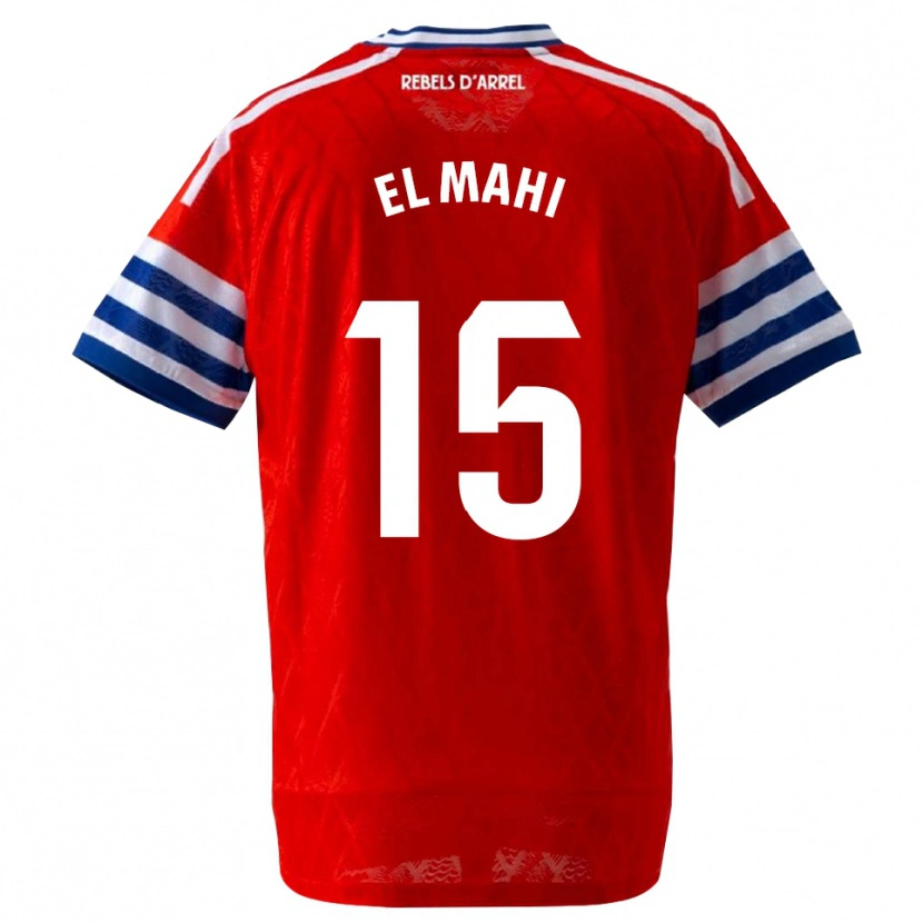 Danxen Damen Moha El Mahi #15 Königsblau Rot Auswärtstrikot Trikot 2026/27 T-Shirt Schweiz