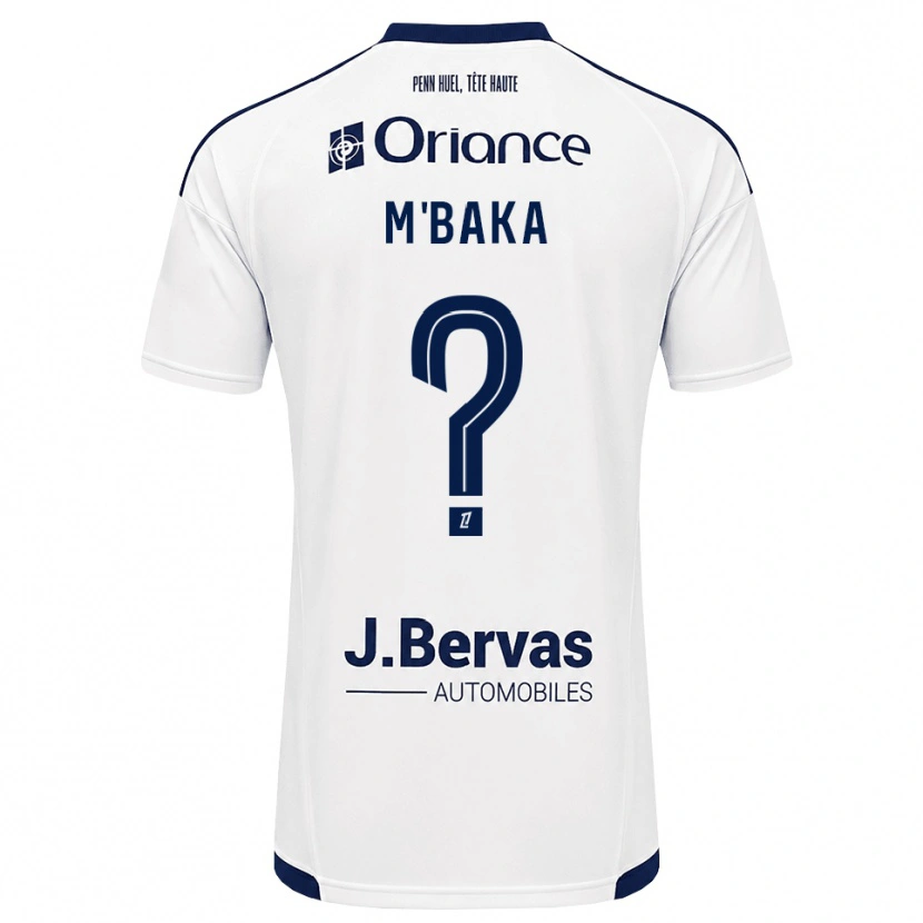 Danxen Damen Sacha M'baka #0 Marineweiß Auswärtstrikot Trikot 2026/27 T-Shirt Schweiz