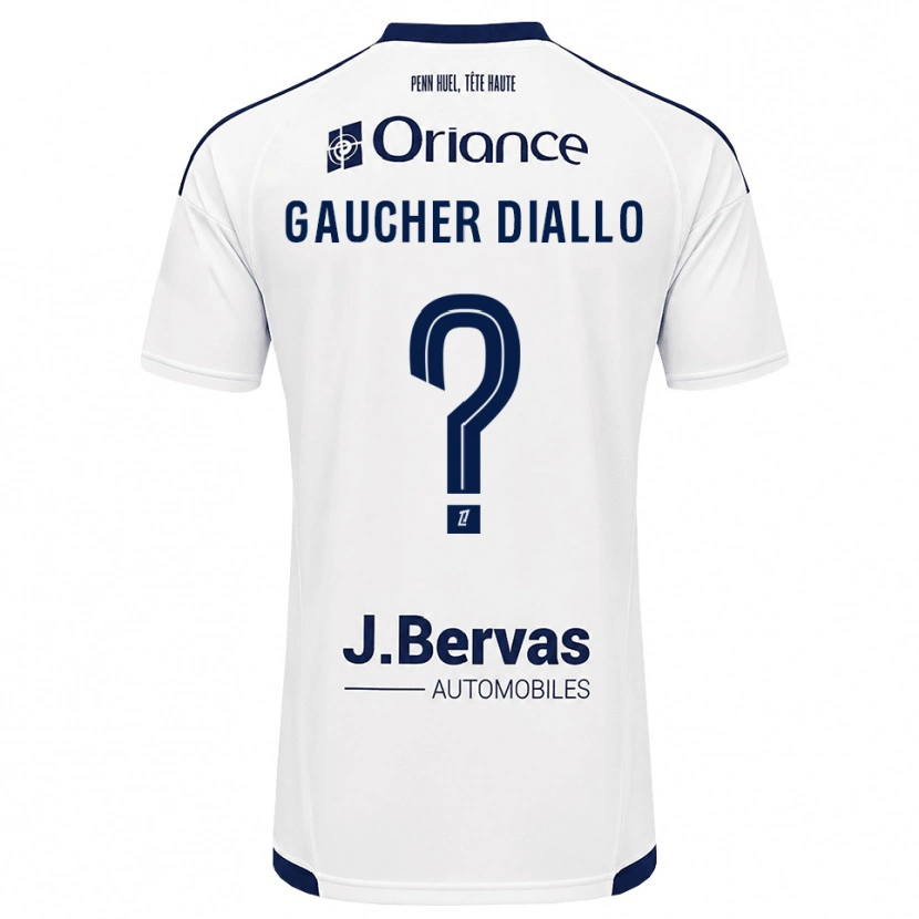 Danxen Damen Coumba Gaucher Diallo #0 Marineweiß Auswärtstrikot Trikot 2026/27 T-Shirt Schweiz