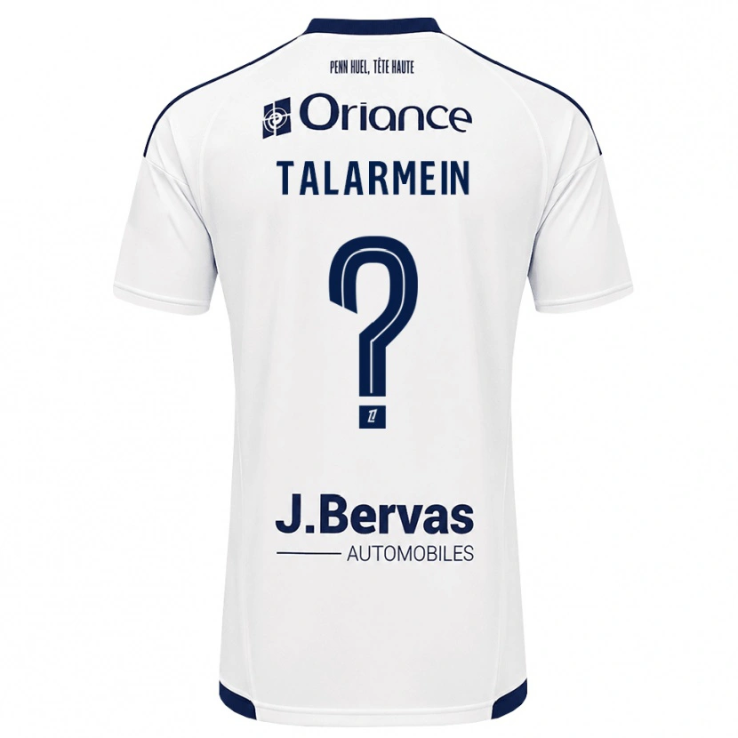 Danxen Damen Manon Talarmein #0 Marineweiß Auswärtstrikot Trikot 2026/27 T-Shirt Schweiz