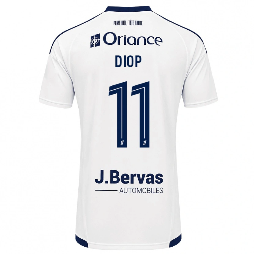 Danxen Damen Samba Diop #11 Marineweiß Auswärtstrikot Trikot 2026/27 T-Shirt Schweiz