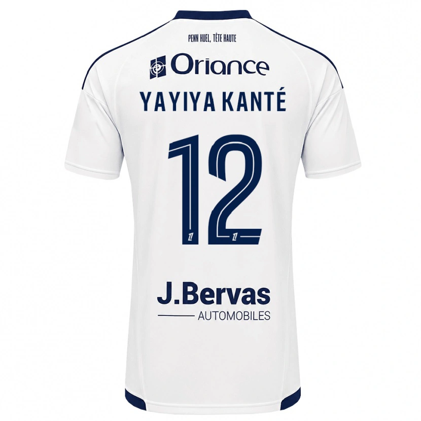 Danxen Damen Ibrahim Yayiya Kanté #12 Marineweiß Auswärtstrikot Trikot 2026/27 T-Shirt Schweiz