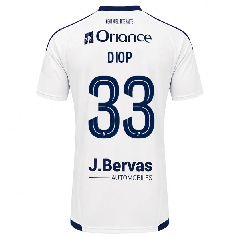 Danxen Damen Saliou Diop #33 Marineweiß Auswärtstrikot Trikot 2026/27 T-Shirt Schweiz