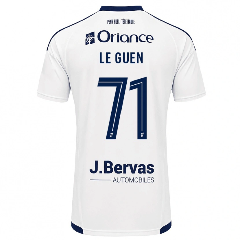 Danxen Damen Raphaël Le Guen #71 Marineweiß Auswärtstrikot Trikot 2026/27 T-Shirt Schweiz