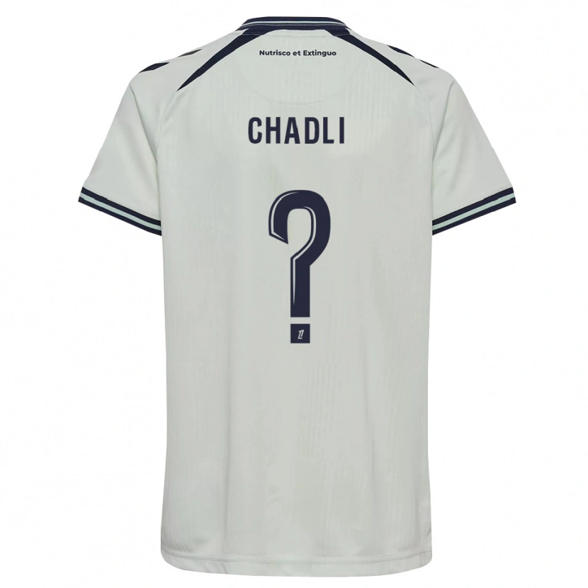 Danxen Damen Nassim Chadli #0 Mitternachtsblau Weiß Auswärtstrikot Trikot 2026/27 T-Shirt Schweiz
