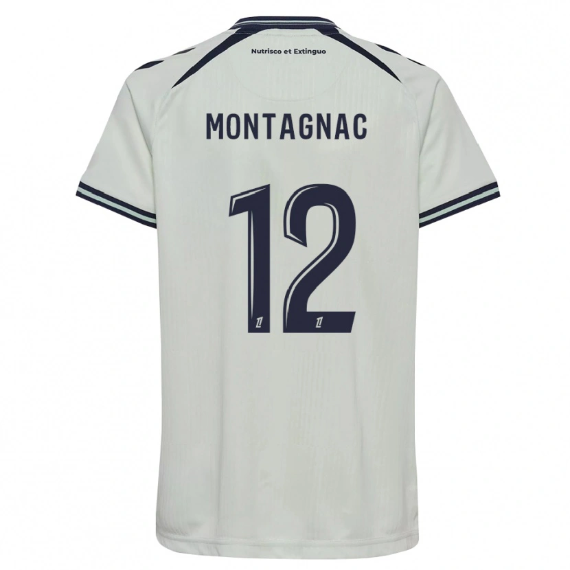 Danxen Damen Alexandre Montagnac #12 Mitternachtsblau Weiß Auswärtstrikot Trikot 2026/27 T-Shirt Schweiz