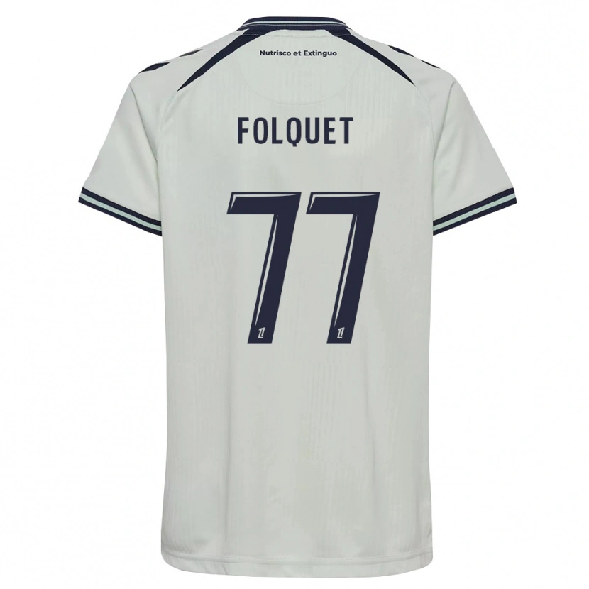 Danxen Damen Magnaba Folquet #77 Mitternachtsblau Weiß Auswärtstrikot Trikot 2026/27 T-Shirt Schweiz