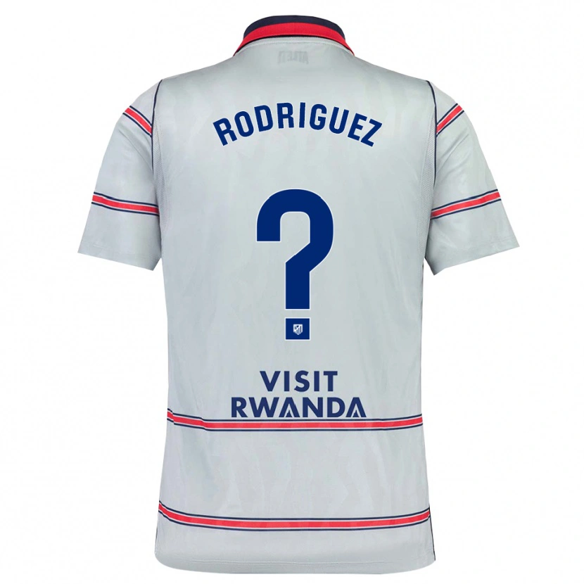 Danxen Damen Adrian Rodriguez #0 Grau Rot Marineblau Ausweichtrikot Trikot 2026/27 T-Shirt Schweiz