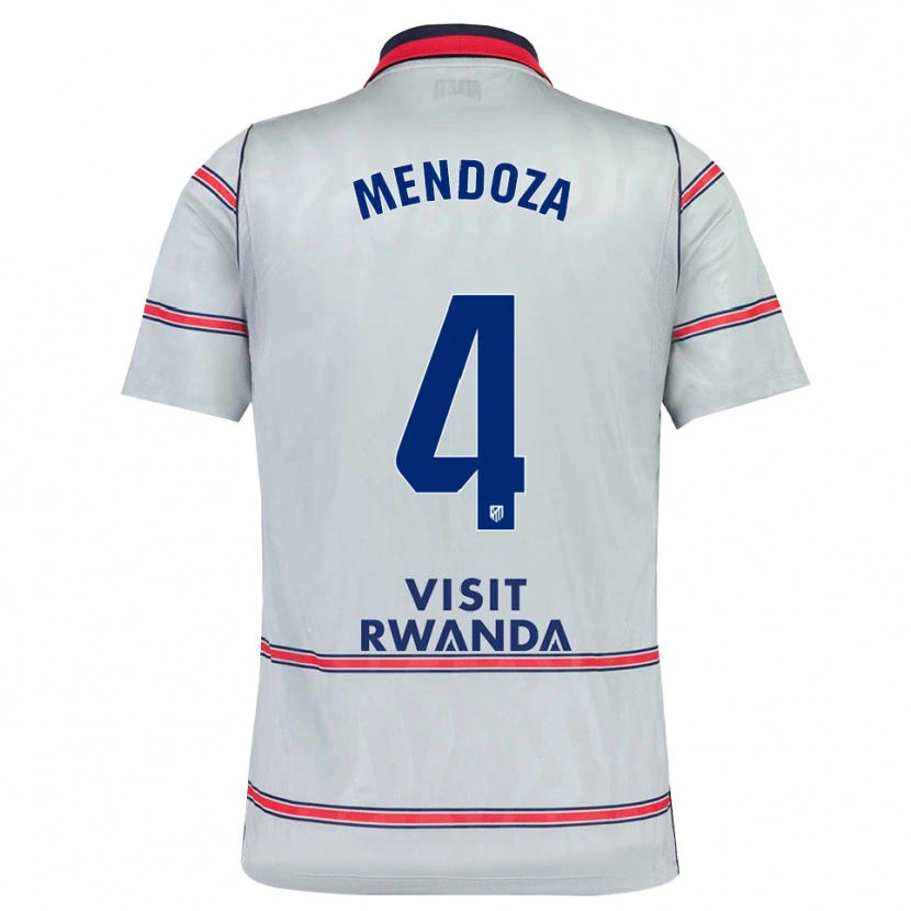 Danxen Damen Rodrigo Mendoza #4 Grau Rot Marineblau Ausweichtrikot Trikot 2026/27 T-Shirt Schweiz