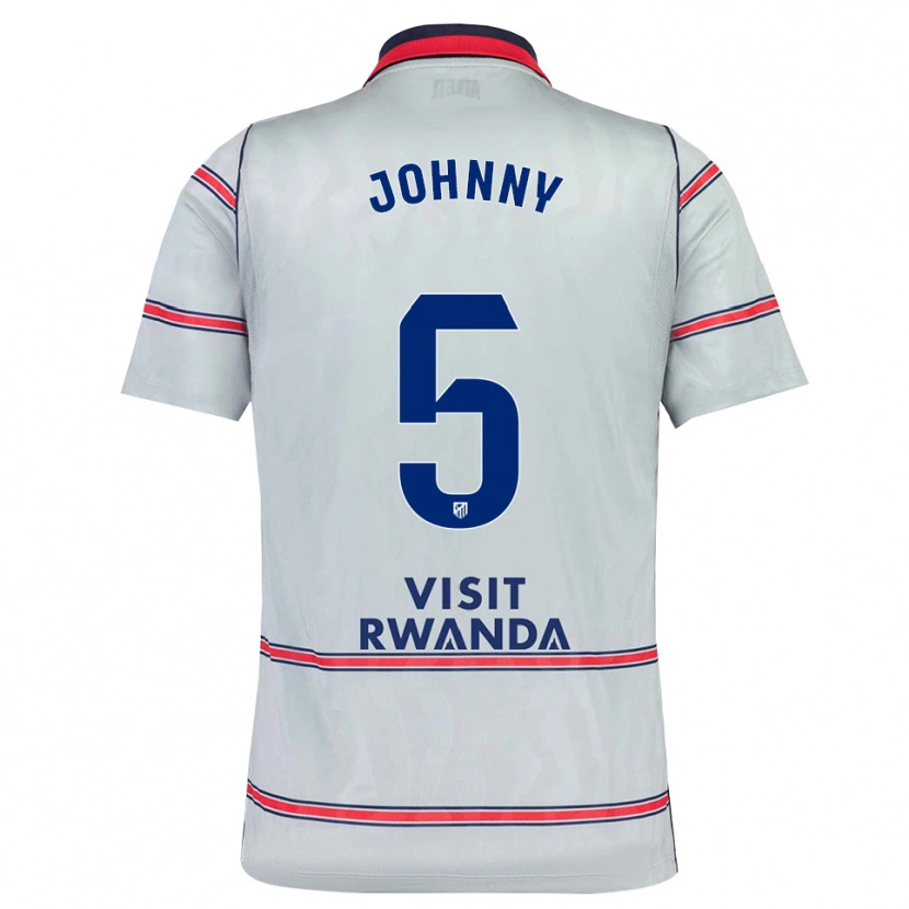 Danxen Damen Johnny Cardoso #5 Grau Rot Marineblau Ausweichtrikot Trikot 2026/27 T-Shirt Schweiz