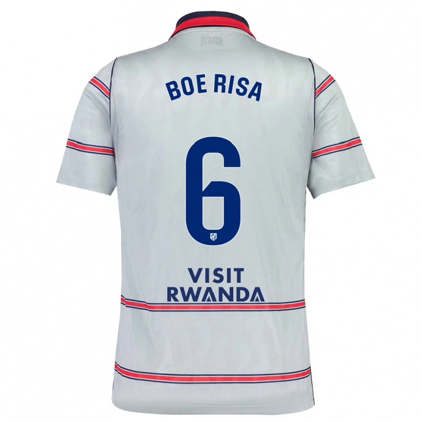Danxen Damen Vilde Bøe Risa #6 Grau Rot Marineblau Ausweichtrikot Trikot 2026/27 T-Shirt Schweiz