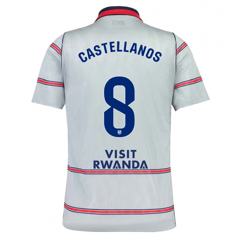 Danxen Damen Jorge Castellanos #8 Grau Rot Marineblau Ausweichtrikot Trikot 2026/27 T-Shirt Schweiz