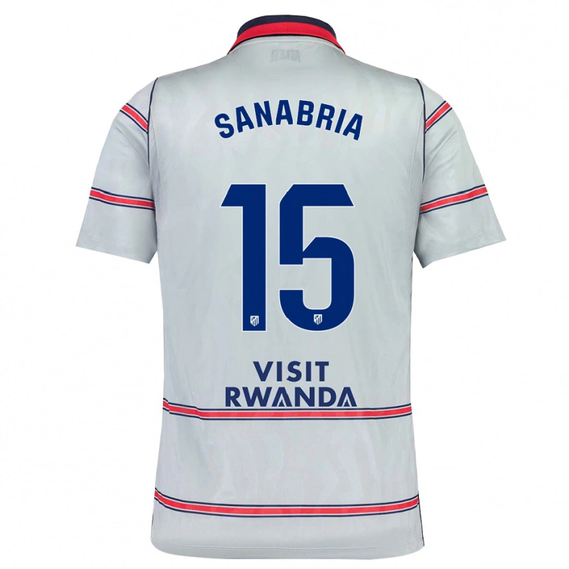 Danxen Damen Juan Sanabria #15 Grau Rot Marineblau Ausweichtrikot Trikot 2026/27 T-Shirt Schweiz