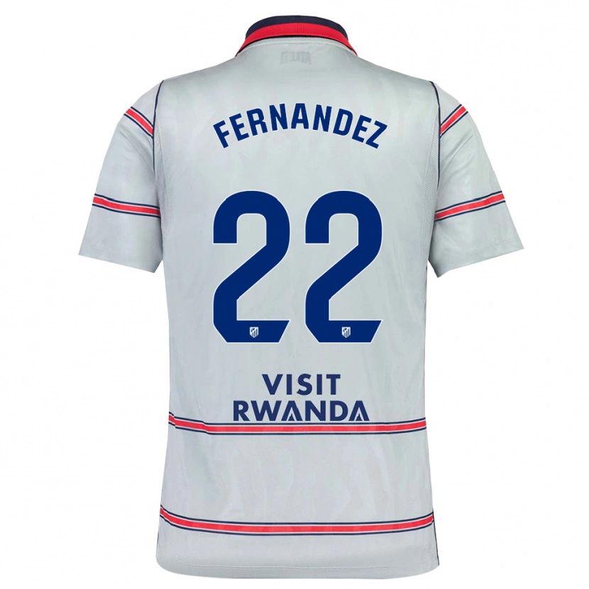 Danxen Damen David Fernández #22 Grau Rot Marineblau Ausweichtrikot Trikot 2026/27 T-Shirt Schweiz