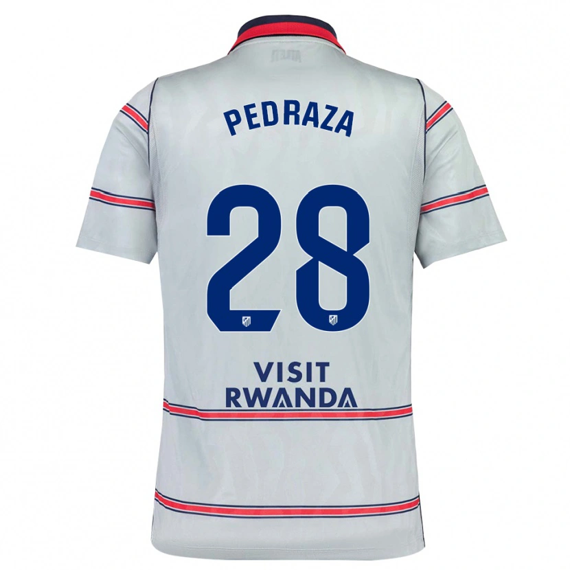 Danxen Damen Alfredo Pedraza #28 Grau Rot Marineblau Ausweichtrikot Trikot 2026/27 T-Shirt Schweiz