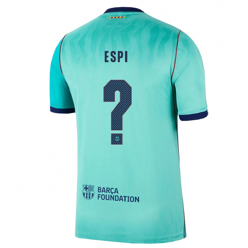 Danxen Damen Pau Espi #0 Aqua Dunkeltürkis Königsblau Ausweichtrikot Trikot 2026/27 T-Shirt Schweiz