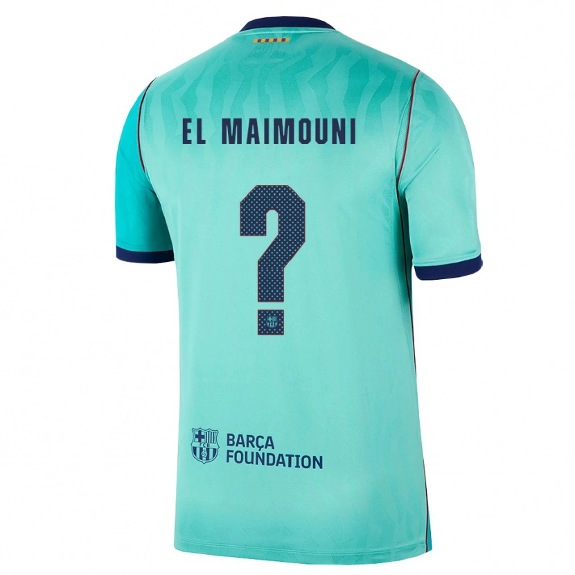 Danxen Damen Mahdi El Maimouni #0 Aqua Dunkeltürkis Königsblau Ausweichtrikot Trikot 2026/27 T-Shirt Schweiz