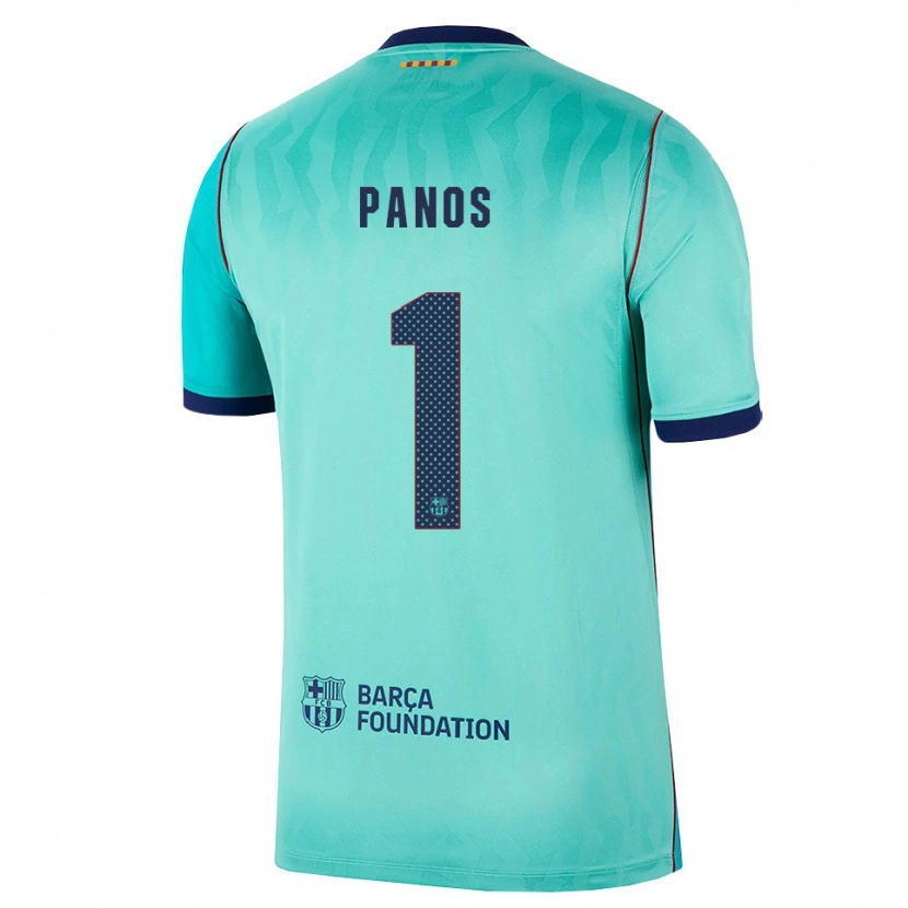 Danxen Damen Sandra Panos #1 Aqua Dunkeltürkis Königsblau Ausweichtrikot Trikot 2026/27 T-Shirt Schweiz