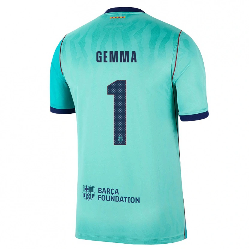Danxen Damen Gemma Font #1 Aqua Dunkeltürkis Königsblau Ausweichtrikot Trikot 2026/27 T-Shirt Schweiz