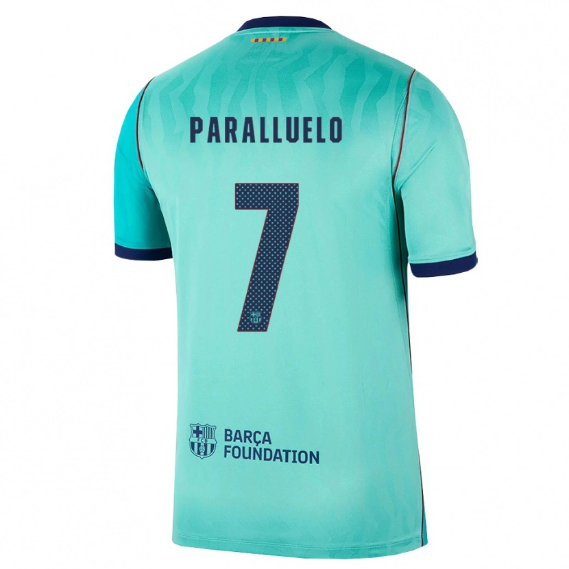 Danxen Damen Salma Paralluelo #7 Aqua Dunkeltürkis Königsblau Ausweichtrikot Trikot 2026/27 T-Shirt Schweiz