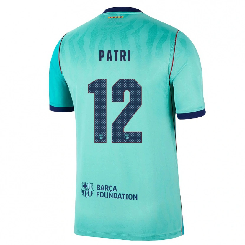 Danxen Damen Patricia Guijarro #12 Aqua Dunkeltürkis Königsblau Ausweichtrikot Trikot 2026/27 T-Shirt Schweiz