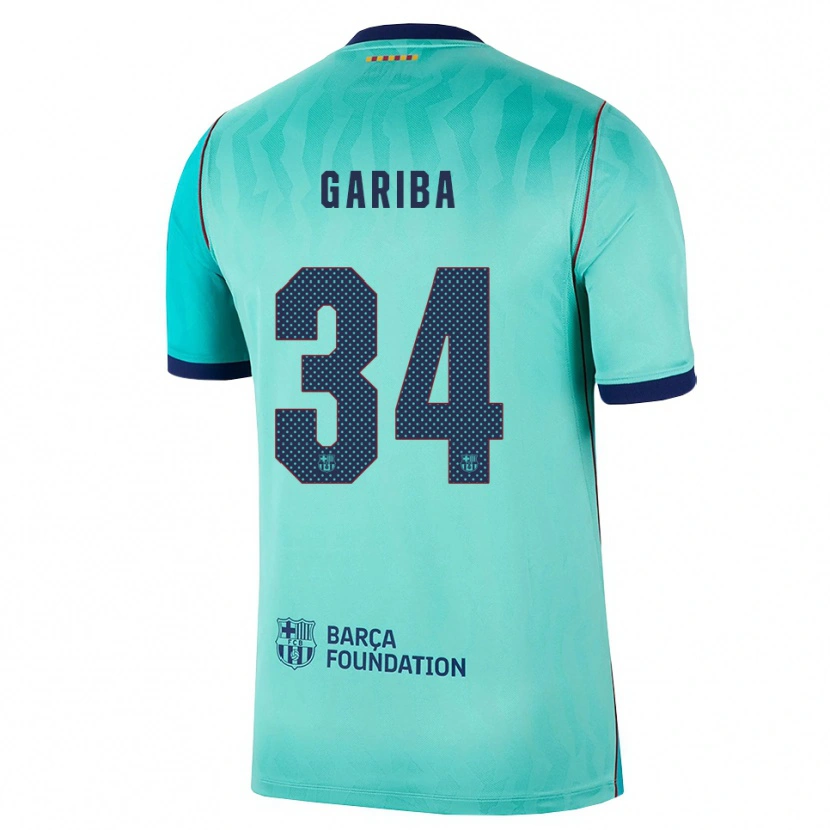 Danxen Damen Hafiz Gariba #34 Aqua Dunkeltürkis Königsblau Ausweichtrikot Trikot 2026/27 T-Shirt Schweiz