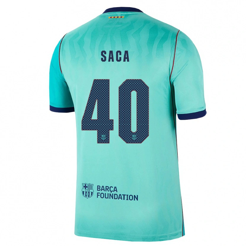 Danxen Damen Leo Saca #40 Aqua Dunkeltürkis Königsblau Ausweichtrikot Trikot 2026/27 T-Shirt Schweiz