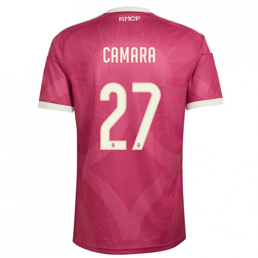 Danxen Damen Kalifa Camara #27 Blassviolett Rot Weiß Ausweichtrikot Trikot 2026/27 T-Shirt Schweiz