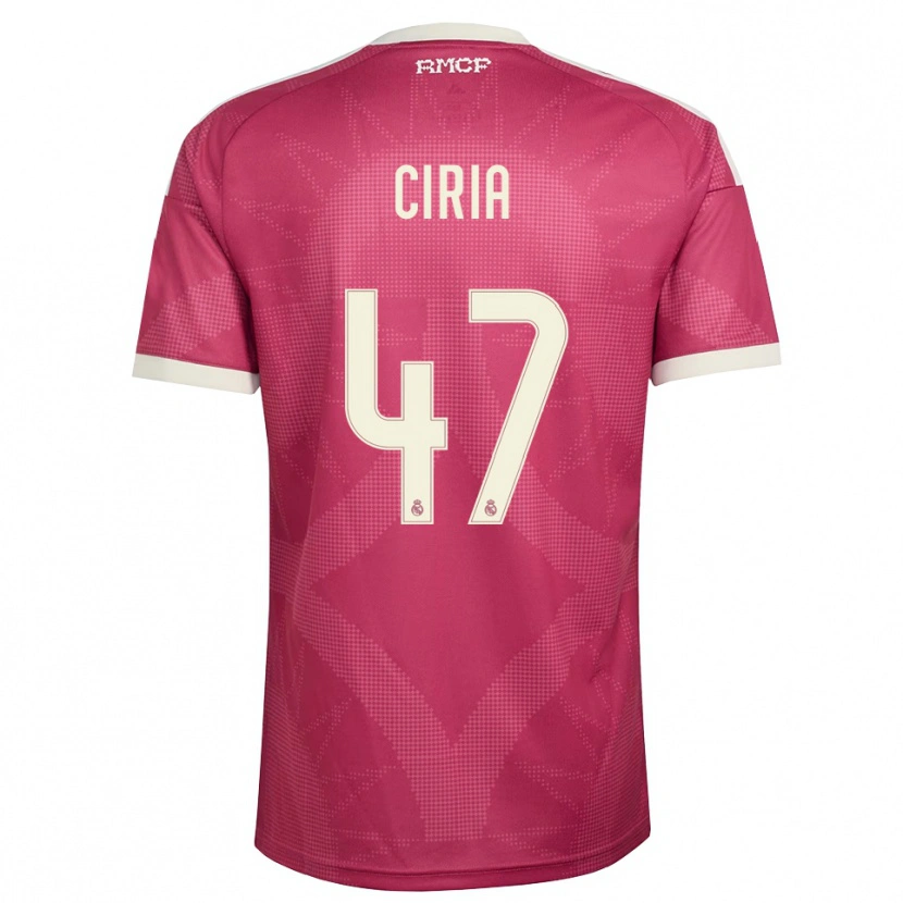 Danxen Damen Alexis Ciria #47 Blassviolett Rot Weiß Ausweichtrikot Trikot 2026/27 T-Shirt Schweiz