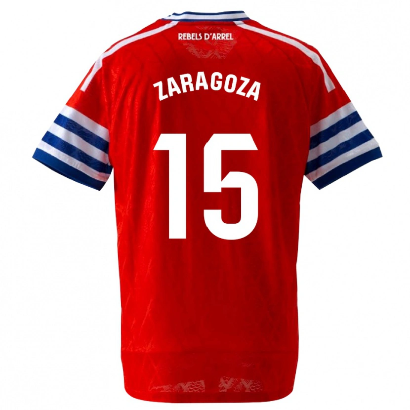 Danxen Damen Bryan Zaragoza #15 Königsblau Rot Auswärtstrikot Trikot 2026/27 T-Shirt Schweiz