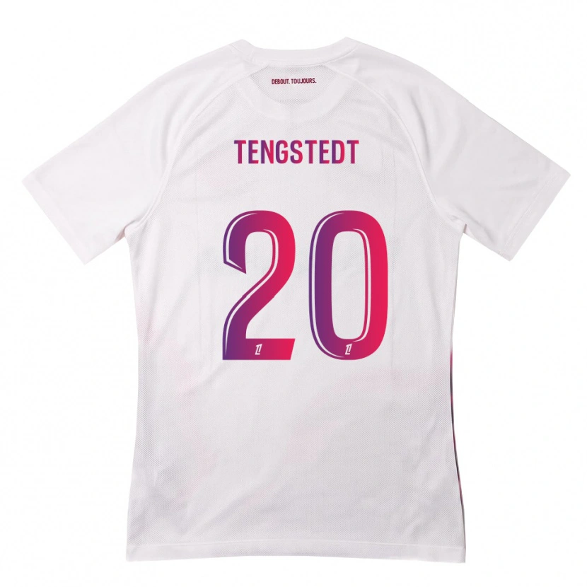 Danxen Kinder Casper Tengstedt #20 Weiß Pink Lila Auswärtstrikot Trikot 2026/27 T-Shirt Schweiz