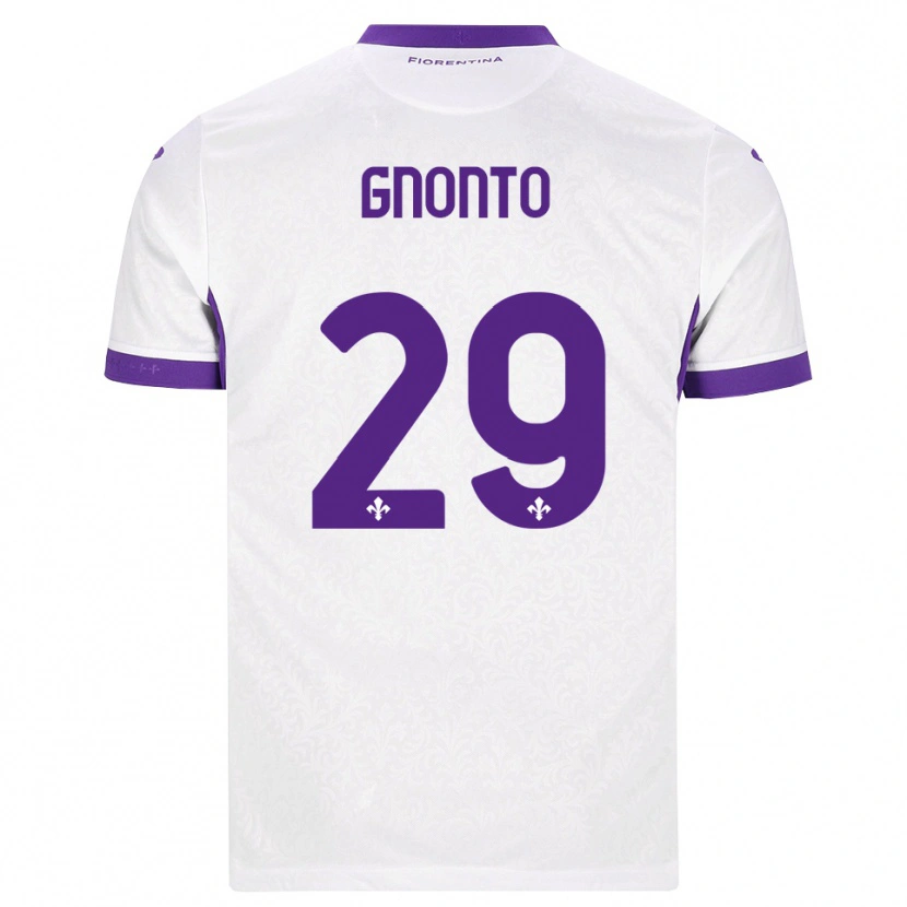Danxen Kinder Wilfried Gnonto #29 Weiß Lila Auswärtstrikot Trikot 2026/27 T-Shirt Schweiz