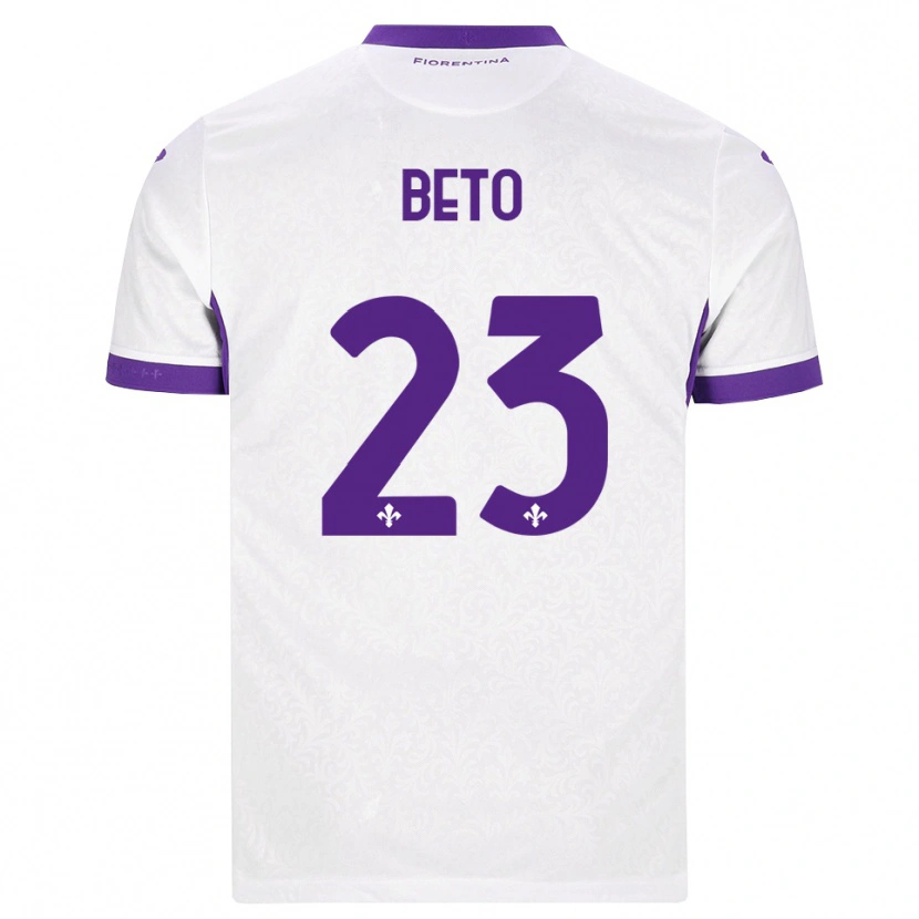 Danxen Kinder Beto #23 Weiß Lila Auswärtstrikot Trikot 2026/27 T-Shirt Schweiz