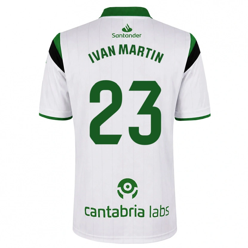 Danxen Kinder Iván Martín #23 Weißgrün Schwarz Heimtrikot Trikot 2026/27 T-Shirt Schweiz