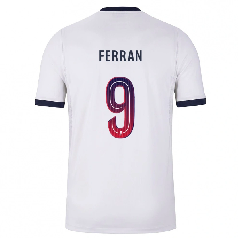 Danxen Kinder Ferran Torres #9 Weiß Schwarz Rot Auswärtstrikot Trikot 2026/27 T-Shirt Schweiz