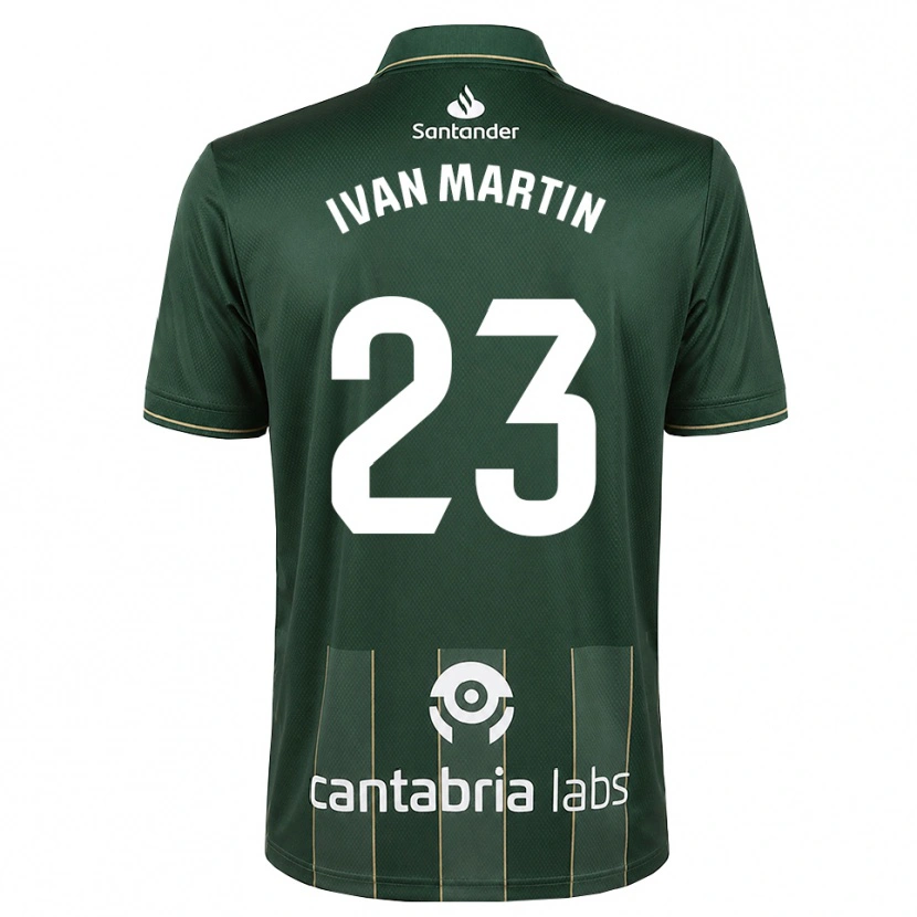 Danxen Kinder Iván Martín #23 Dunkelgrauweiß Auswärtstrikot Trikot 2026/27 T-Shirt Schweiz