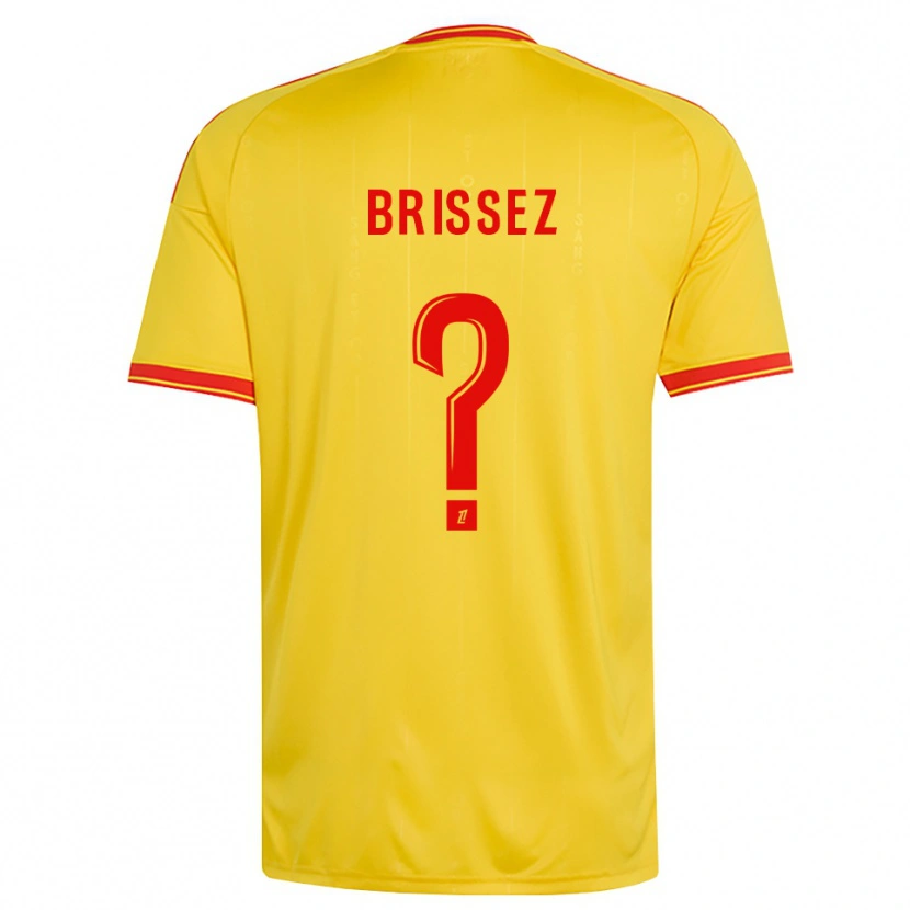Danxen Kinder Baptiste Brissez #0 Gold Orange Rot Heimtrikot Trikot 2026/27 T-Shirt Schweiz